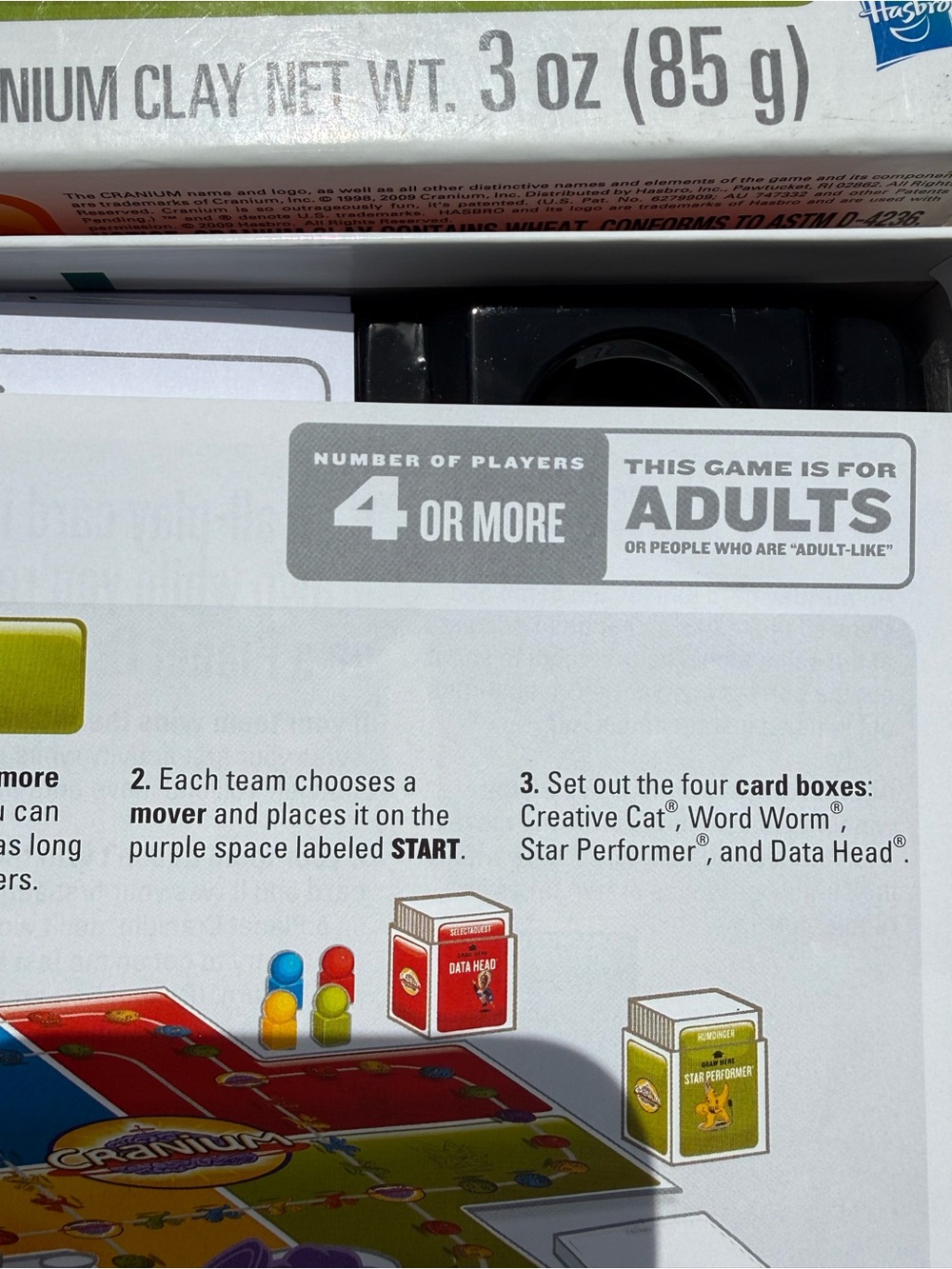 Cranium Party Game - Colorful 3-in-1 Board Game - Picture 6 of 9